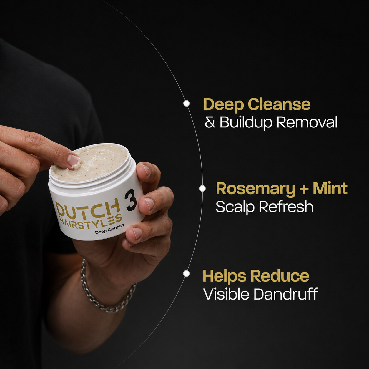 Deep Cleanse Scalp Scrub, Rosemary & Mint