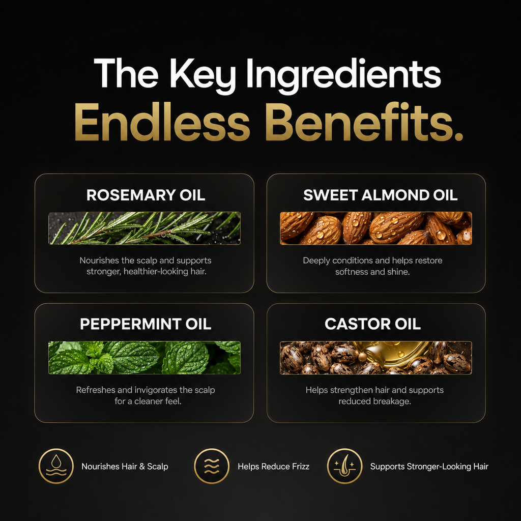 Rosemary Hair & Scalp Strengthening Oil