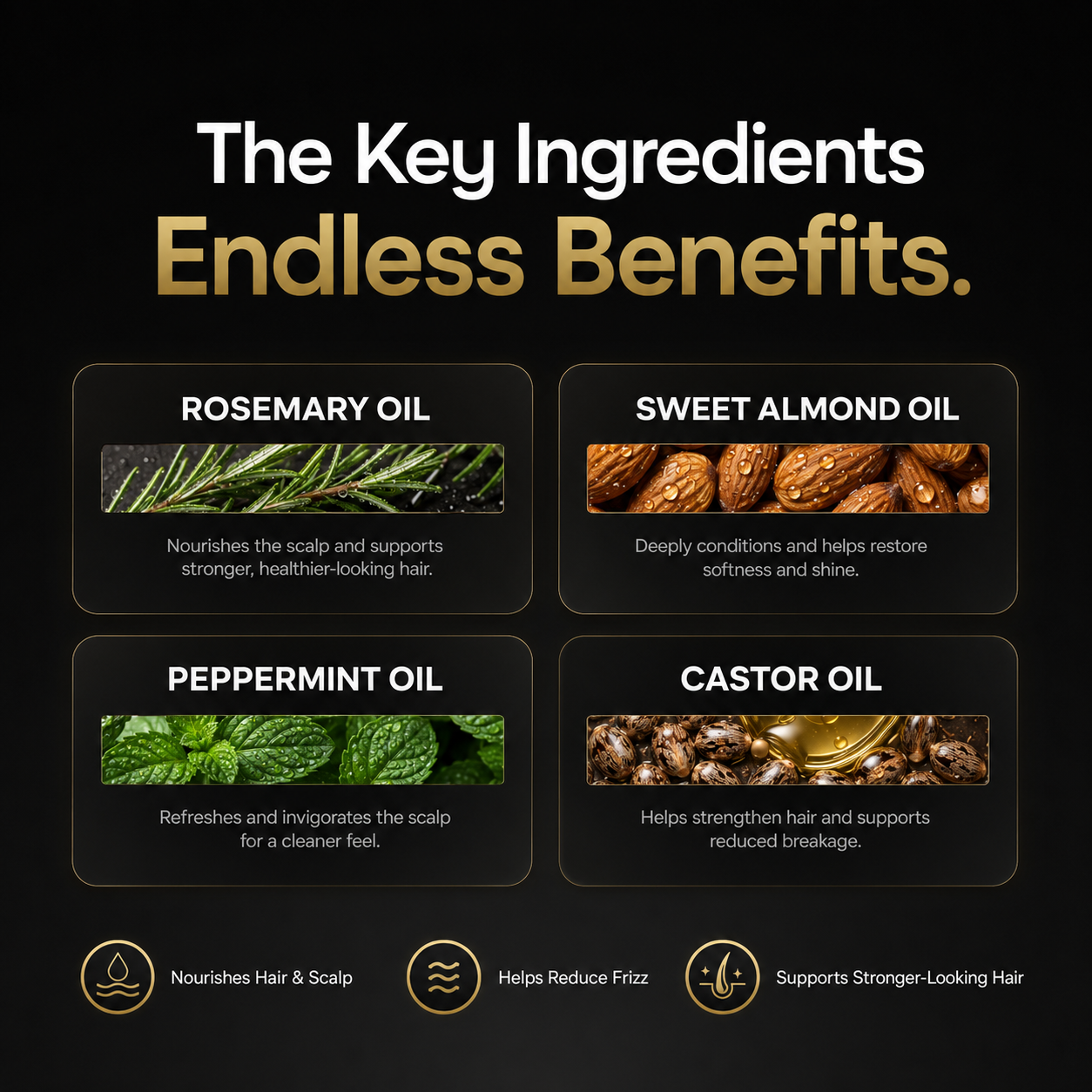 Rosemary Hair & Scalp Strengthening Oil